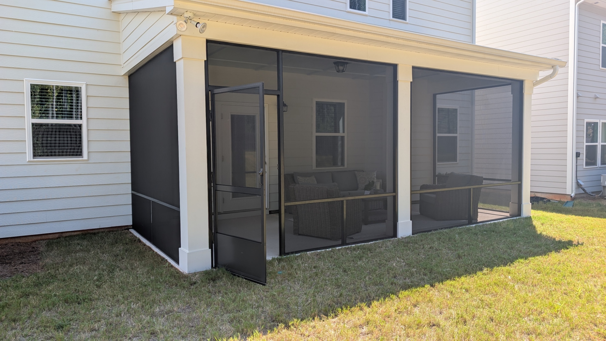 After: Full Porch Refresh · Huntersville, NC